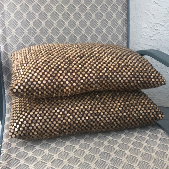 Restoration Hardware Beaded Accent Pillows (2) New - Picture 6 of 7